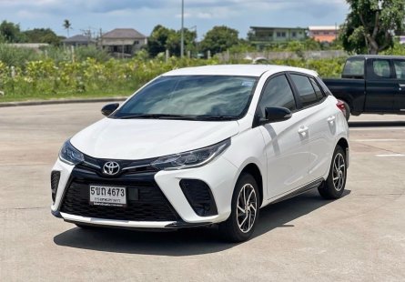 2022 Toyota Yaris Ativ 1.2 Sport Premium รถเก๋ง 5 ประตู รถบ้านมือเดียว ไมล์น้อย 