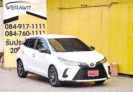 Toyota yaris 1.2 Sport Hatchback ปี 2021 เกียร์ auto 5 ประตู รถสวยตัวถังเดิม 