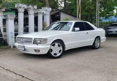 MERCEDES-BENZ 560 SEC Coupe Lorinser V8 (300 Hp) (C126) 4AT " Facelift " ปี 1990 รถในฝันแห่งยุค 90