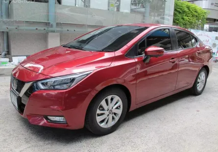 2020 NISSAN ALMERA 1.0 VL TURBO AUTO สีแดง  วิ่งน้อย 29,974 กม. รถสวยสภาพใหม่ มือเดียว ฟรีดาวน์