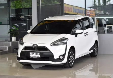 2018 Toyota Sienta 1.5 V รถตู้/mpv ออกรถฟรีดาวน์