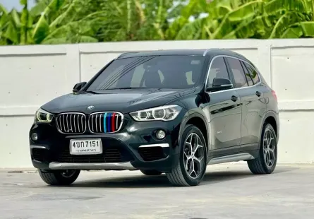 2017 BMW X1, 1.5 sDrive18i xLine ภายในเบาะหนังแท้สีน้ำตาลสภาพดี รถพร้อมใช้งานได้ทันที