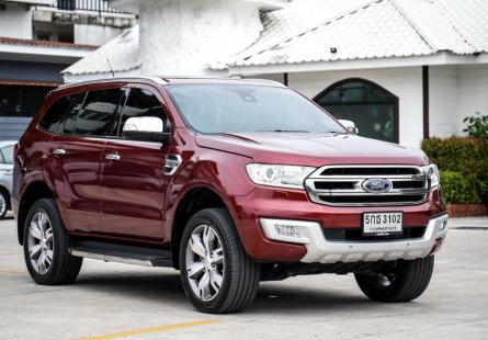 2016 Ford Everest 3.2 Titanium+ 4WD SUV ออกรถ 0 บาท รถมือเดียว ไม่มีน๊อตขยับ