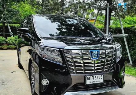 ขาย รถมือสอง 2015 Toyota ALPHARD 2.5 Hybrid E-Four 4WD รถตู้/MPV 
