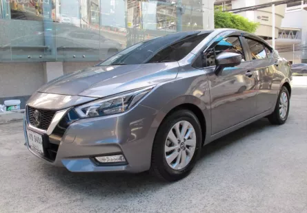 2023 NISSAN ALMERA 1.0 VL AUTO สีเทา วิ่งน้อย 24,710 กม. รถสวยสภาพใหม่ มือเดียว ฟรีดาวน์