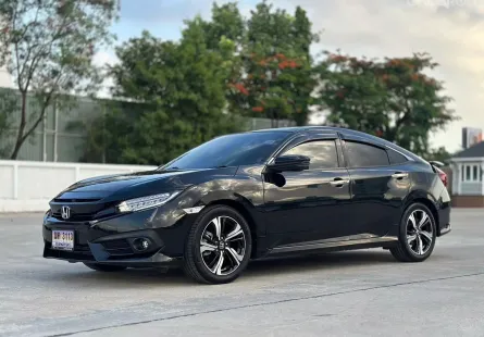 2017 Honda CIVIC 1.5 Turbo RS รถเก๋ง 4 ประตู ฟรีดาวน์ รถบ้านมือเดียว ไมล์น้อย 