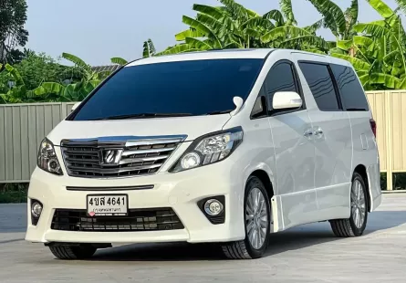 2014 Toyota ALPHARD 2.4 V รถตู้/MPV รถสวย