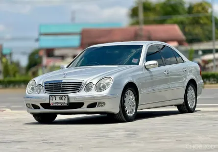 2004 Mercedes-Benz E200 Kompressor 1.8 Elegance รถเก๋ง 4 ประตู รถสภาพดี มีประกัน