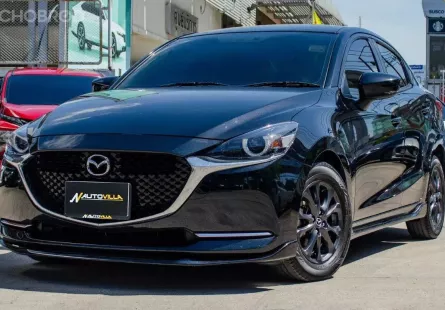 2023 Mazda 2 1.3 S Leather MNC รถสวยสภาพพร้อมใช้งาน สีดำยอดฮิตสวยหรูมาก สวยหรูดูผู้ดีมาก