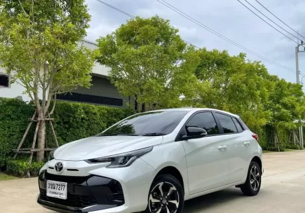 2024 Toyota YARIS 1.2 Sport รถเก๋ง 5 ประตู เจ้าของขายเอง  รถบ้านมือเดียว ไมล์น้อย 500 km