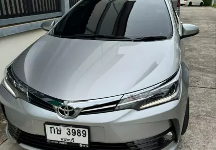 2018 Toyota Corolla Altis 1.8 S รถเก๋ง 4 ประตู รถบ้านมือเดียว