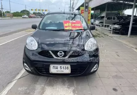 2016 Nissan MARCH 1.2 E รถเก๋ง 5 ประตู ฟรีดาวน์