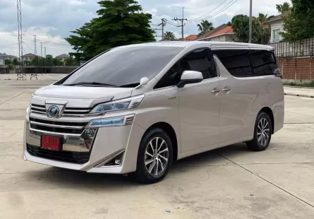 2019 Toyota VELLFIRE 2.5 Hybrid E-Four 4WD รถตู้/MPV รถสภาพดี มีประกัน รถสวยไมล์แท้ เจ้าของขายเอง 