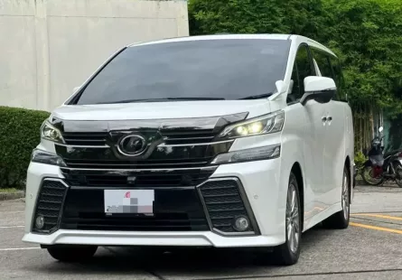 ขาย รถมือสอง 2017 Toyota VELLFIRE 2.5 Z G EDITION รถตู้/MPV 