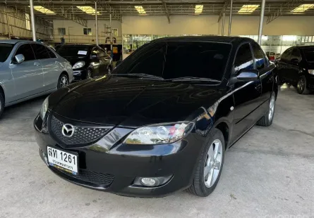 Mazda 3 รุ่น4ประตู 1.6i ปี 2006 สีดำ