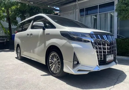 2019 Toyota ALPHARD 2.5 Hybrid E-Four 4WD รถตู้/MPV ดาวน์ 0%