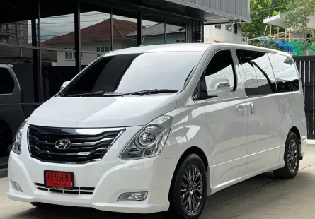2016 Hyundai H-1 2.5 Limited รถตู้/VAN รถบ้านมือเดียว ไมล์น้อย เจ้าของฝากขาย 