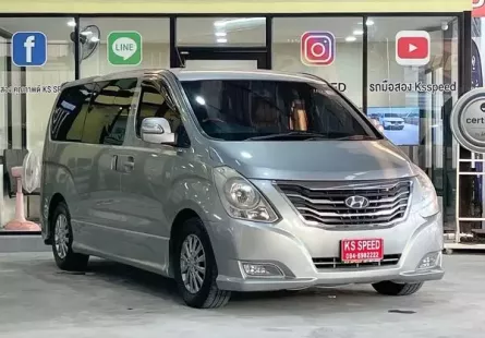 ขาย รถมือสอง 2014 Hyundai H-1 2.5 Deluxe รถตู้/VAN  รถบ้านมือเดียว