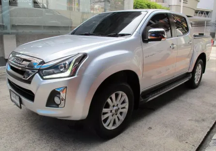 2018 ISUZU DMAX CAB4 HI- LANDER 3.0 Z PRESTIGE (รุ่นTOP สุด) เกียร์AUTO สีบรอนเทา มือเดียว ฟรีดาวน์