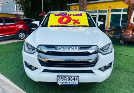 🅰️เกียร์ออโต้ ฟรีดาวน์ 0 บาท 2022 Isuzu D-Max 1.9 Cab4 L DA รถกระบะ รถบ้านมือเดียว