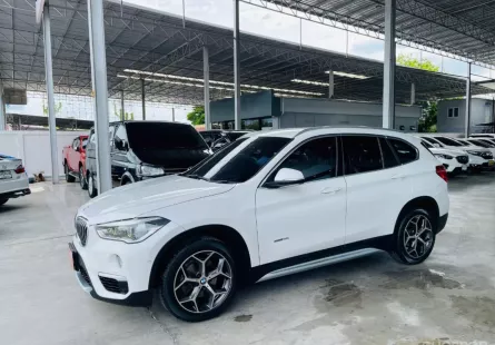 BMW X1 1.5 sDrive18i XLINE F48 2017 รถบ้าน มือแรกออกห้าง ไมล์น้อย เช็คศูนย์ตลอด รับประกันตัวถังสวย