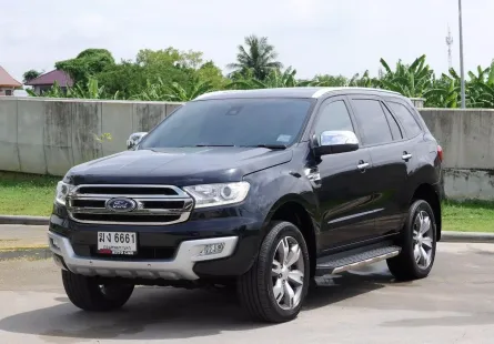 2017 Ford Everest 3.2 Titanium+ 4WD  รถบ้านมือเดียว เครดิตดีฟรีดาวน์ ผ่อน12,xxx