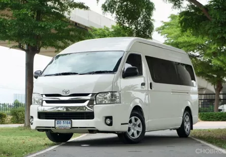 2018 Toyota COMMUTER 3.0 D4D รถตู้/van ฟรีดาวน์