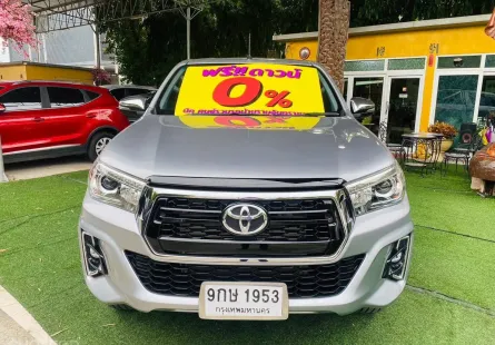 📌4x4 เกียร์ธรรมดา วิ่งน้อย 44,xxx กม 2019 Toyota Hilux Revo 2.4 E Plus 4WD รถกระบะ 