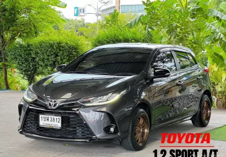  Toyota YARIS 1.2 Sport รถเก๋ง 5 ประตู 