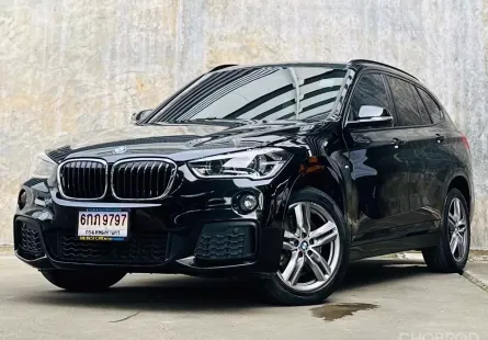 2019 BMW X1 2.0 sDrive20d M Sport รถเก๋ง 5 ประตู ฟรีดาวน์ รถบ้านมือเดียว ไมล์แท้ 