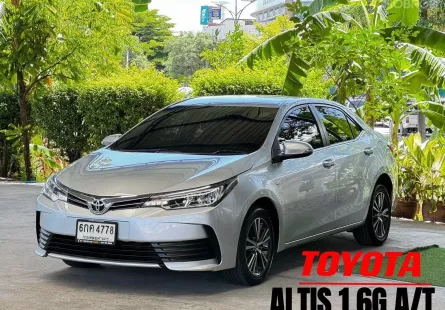 ฟรีดาวน์ ไม่เคยดมแก็ซ Toyota Corolla Altis 1.6 G รถเก๋ง 4 ประตู 