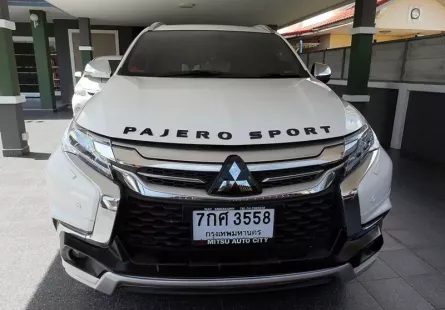 2018 Mitsubishi Pajero Sport 2.4 GT Premium 4WD  ขับน้อย รถบ้าน ไมล์จริง 153xx ไม่มีอุบัติหตุ   