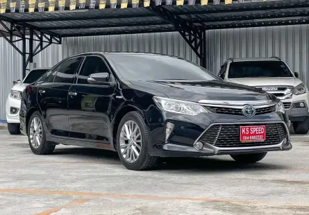 TOYOTA CAMRY 2.5 HYBRID PREMIUM รุ่นTop เกียร์ A/T ปี2015 