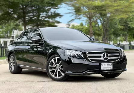2020 Mercedes-Benz E350e 2.0 e Avantgarde รถเก๋ง 4 ประตู เจ้าของขายเอง รถบ้านมือเดียวไมล์น้อย 