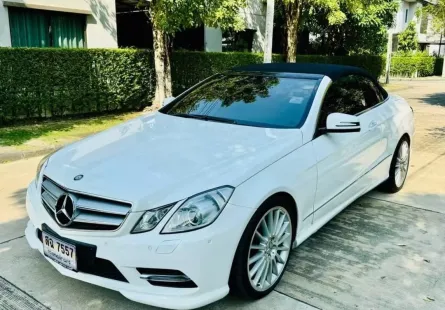 2013 Mercedes-Benz E200 2.0 AMG Dynamic รถเก๋ง 2 ประตู 