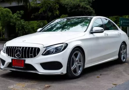 2015 Mercedes-Benz C300 2.1 Blue TEC HYBRID AMG Dynamic รถเก๋ง 4 ประตู 