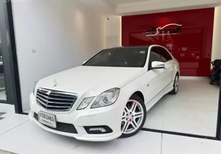 2011 Mercedes-Benz E250 CGI 1.8 Avantgarde รถเก๋ง 4 ประตู 