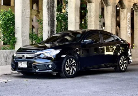 HONDA CIVIC FC 1.8 EL Top 2017 รถบ้าน มือเดียว ออกห้าง ป้ายแดง ประวัติศูนย์ SERVICE ทุกระยะ