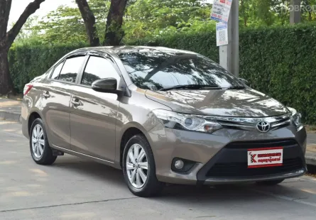 Toyota Vios 1.5 G AT (2014) รถบ้านมือเดียวติดแก๊ส LPG มาแล้ว สภาพเดิมๆ 