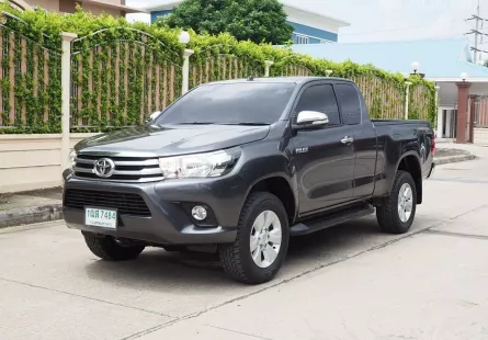 TOYOTA HILUX REVO SMART CAB 2.4 E PRERUNNER ปี 2016 เกียร์MANUAL 6 SPEED สภาพนางฟ้า