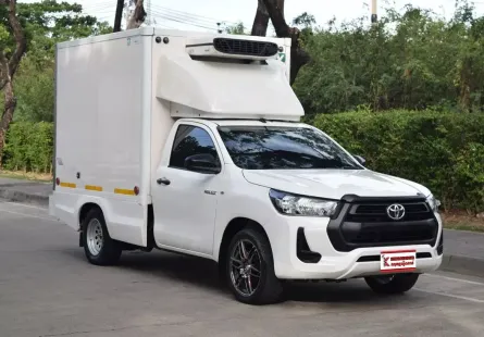 กระบะตู้เย้น Toyota Revo 2.4 Single Entry MT 2021 ตู้ทำความเย็นสภาพใหม่มาก ไมล์ 1 หมื่นกว่าโล