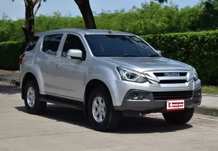 รถครอบครัว Isuzu MU-X 1.9 AT 2017 รถบ้านมือเดียวออกศูนย์ ไฟหน้าใหม่ ตัวไมเนอร์เชนจ์ 