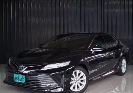 2019 Toyota Camry ACV70 2.5 HV Premium ดำ - มือเดียว ปี19แท้ รุ่นท็อป HV Premium  รถสวย ฟรีดาวน์