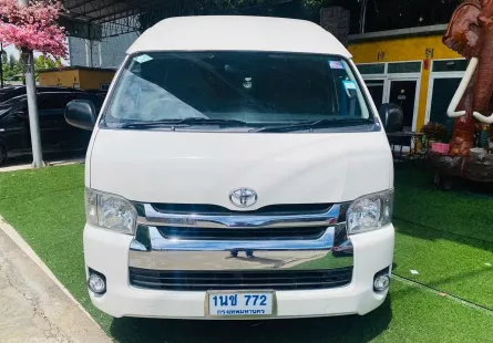  เชื้อเพลิง 2 ระบบ เครื่องยนต์เบนซิน และ ติดแก็ส CNG 2019 Toyota COMMUTER 2.7 VVTi รถตู้/van 