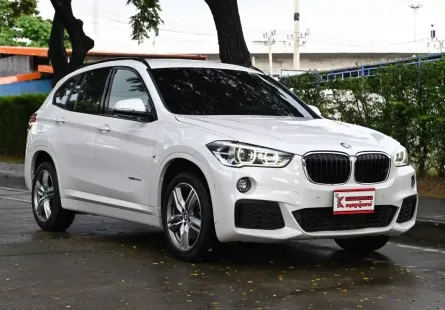 BMW X1 2.0 F48 sDrive20d M Sport AT 2019 รถบ้านมือเดียวออกศูนย์ ใช้งานน้อยไมล์เพียง 9 หมื่นกว่าโล