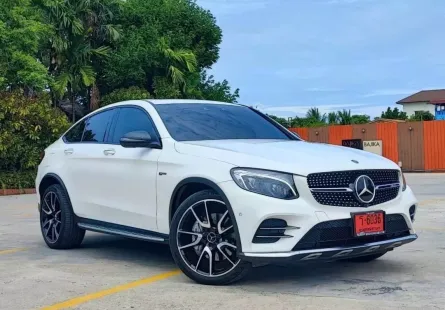 2018 Mercedes-Benz GLC43 3.0 AMG 4MATIC Coupé SUV รถบ้านมือเดียว ไมล์น้อย เจ้าของขายเอง 