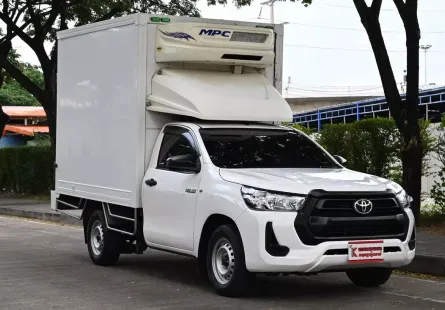  กระบะตู้เย็น toyota Revo 2.4 Single Entry MT 2020 ตู้เย็นความสูง 1.80 เมตร ไมล์ 5 หมื่นกว่าโล