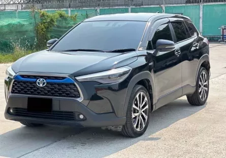 ขาย รถมือสอง 2021 Toyota Corolla Cross Hybrid Premium รถเก๋ง 5 ประตู 