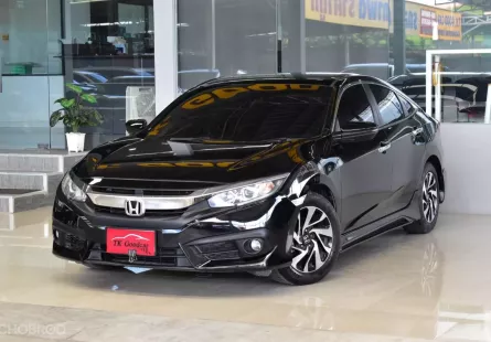 Honda CIVIC 1.8 EL i-VTEC ปี 2017 ไมล์แท้5x,xxxโล เข้าศูนย์ตลอด รถบ้านมือเดียว เดิมสวยทั้งคัน ฟรีดาว