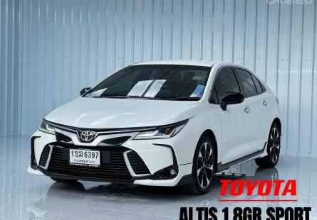  Toyota Corolla Altis GR Sport รถเก๋ง 4 ประตู ออกรถง่าย